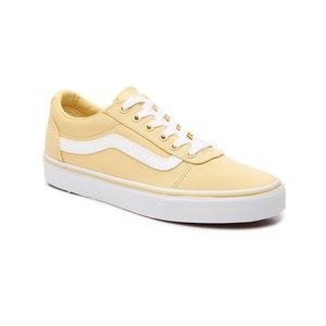 Pastel yellow Vans